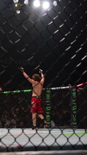 Shara Magomedov landed the RAREST double spinning backfist knockout! 🤯🔥 #UFCBaku #UFC #UFCIndia