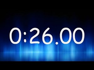 26 Second Timer - Countdown from 26 to 0