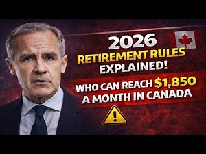2026 Retirement Rules Explained Who Can Reach $1,850 a Month in Canada