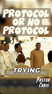 638K views · 19K reactions | PASTOR CHRIS | PROTOCOL OR NO PROTOCOL✨ #yourloveworldspecials #PastorChris #everyone #followers | Your Loveworld Specials | Facebook