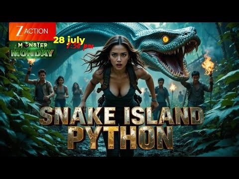 Monster Monday 😈| Snake Island Python | 28th July | 7:30 PM | Zee Action Par
