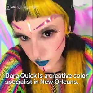 80K views · 126 reactions | Hairstylist uses stencils to achieve space-inspired looks.  | Insider Beauty | Facebook