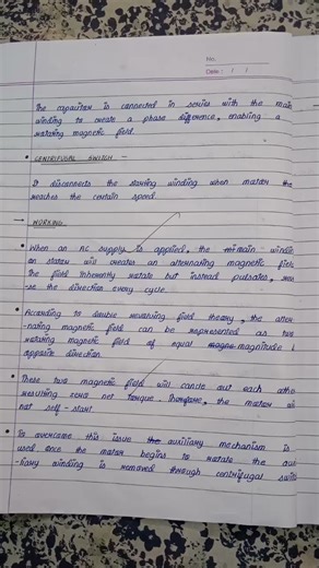 Single Phase AC Motor | Types & Working | Engineering Notes