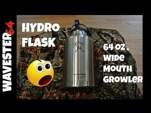 Review - Hydro Flask 64 oz. Wide Mouth Growler | Water Bottle