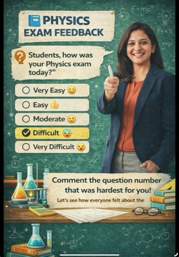 “Every Student After Physics Exam 😂📖"#studentlife” tell me in comments which you choose 🔥💯👍🥺😭