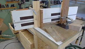 Gabarit pour queue d'aronde et queue droite par Toutenbois