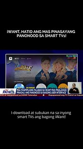 May bagong itsura ang iWant para sa mas mabilis, mas malinaw, at mas maayos na panonood ng paborito mong mga palabas, pelikula, at live content. Mas pinalawak na pagpipilian ng mga palabas mula sa telebisyon gaya ng #FPJsBatangQuiapo, mga pelikula, at online series na swak sa mood at vibes ng mga manonood — mula kilig, gigil, hanggang senti at iba pa. Bida rin sa bagong iWant ang iWant Originals series gaya ng #LoveAtFirstSpike, trending na mga palabas gaya ng #PBBCollabCelebrityEdition, at mga 
