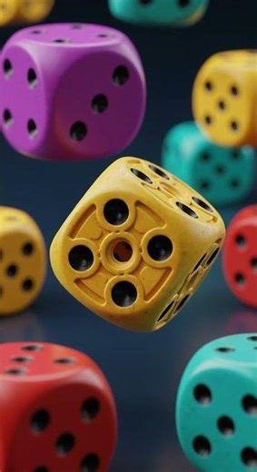 Endless Dice Zoom Loop 2 🎲✨ Watch the perfect roll unfold #dice #loop #shorts