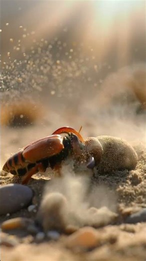 Antlion vs Desert Tiger Beetle Larva The Deadly Sand Ambush A rare desert micro-predator battle…