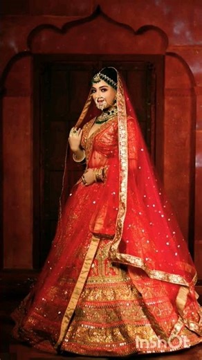 Bengali Telly Actress Sampurna Mondal lehenga choli looks