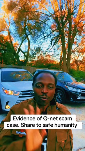 Example of Q-net scam case. For sensitization purposes. Dear Cameroonians stay away from cheap scams. Facebook, with ur support, spread the message. @topfans Study abroad/ Link Education International | Study abroad/ Link Education International