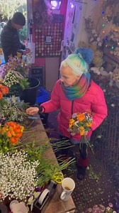 The burned orange wedding bouquet from two weeks ago …. | Passionate Flowers