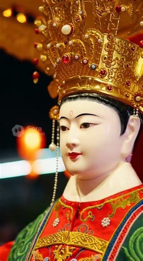 20260313嘉義燈會「媽祖賞燈祈願」：為緩解地緣政治與經濟不穩引發焦慮，嘉義縣府邀請三大媽祖蒞臨開放民眾將心願上傳主燈，安撫民心Chiayi Lantern Festival Mazu Event