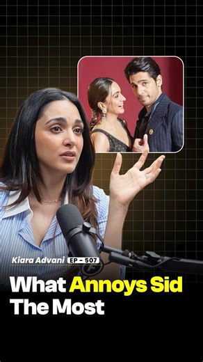 One Thing Sid Can’t Stand About Her | Kiara Advani - Raj Shamani #shorts