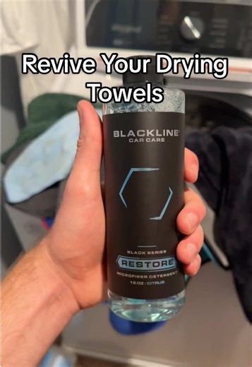 Restore by Blackline saved my drying towels. I had so much wax built up from detailing that they wouldn’t absorb water. Restore removes waxes, polymers and dirt to keep your microfibers working how they should.