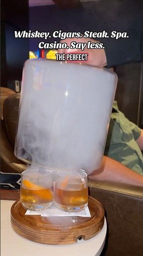 Whiskey Smoked Old Fashioneds At Agua Caliente Resorts Casino Rancho Mirage