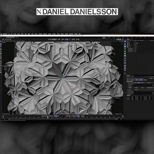 C4D QUICKIE: Fractals in 30 Seconds (Mini Tutorial 🤏) #3danimation #cinema4d #cinema4dtutorial