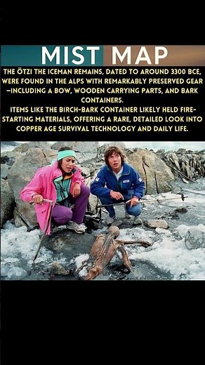 🧊 5,300-Year-Old Survival Kit! | Ötzi the Iceman (3300 BCE) 🏔️🔥
