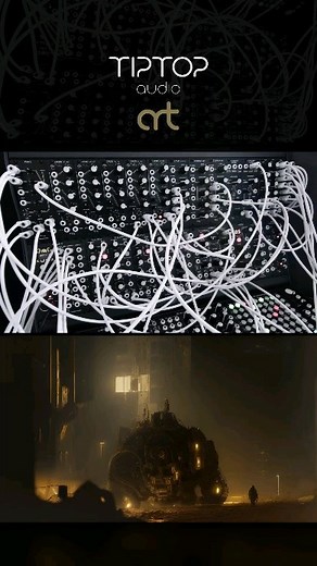 Here is a demo of a track made entirely with ART module for an AI generated sci-fi scene. #eurorack #tiptop #tiptopaudio #eurorackmodular #moduloftheday #mantis #eurorackcase #stackcables #cables #art #tiptopart #ai #stablediffusion #scifi #sci-fi | Tiptop Audio