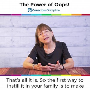7.6K views · 153 reactions | How do you handle it when you make a mistake? Or your child makes a mistake? Listen as Master Instructor Amy Speidel shares the power of an "oops" and how it can shift the way we see mistakes. If you're willing, give it a try this week and see if you can feel the difference. As always, we wish you well! #iHeartCD #oops #amyspeidel | Conscious Discipline® | Facebook