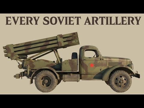 Every Soviet Artillery Piece in WW2