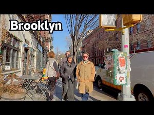 BROOKLYN Neighborhood Walking Tour 4K - NYC