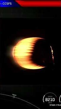 Merlin Vacuum Engine (MVac) Start-Up, Fairing - Starlink 6-32 - December 23, 2023