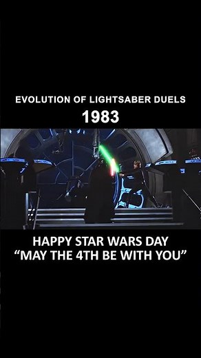 Evolution of Lightsaber Duels | STAR WARS