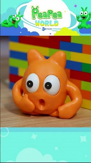 Pea Pea Play with Four Color Garage Car Toy - Teaser #videoforkids #peapea #animation