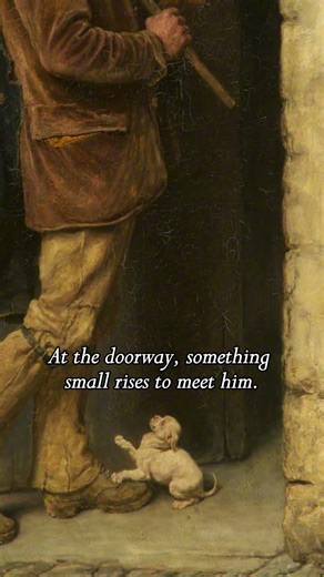 Heavy. Small. Pure. | The Welcome by Briton Rivière #art #history