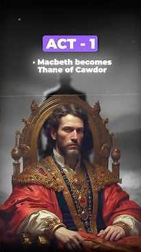 Macbeth Summary 🗡️🤴🏻