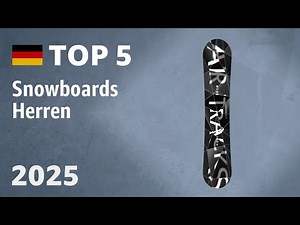 TOP 5 Best Snowboards for Men. Test & Comparison 2025