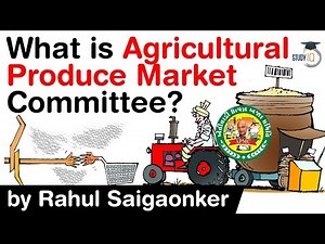What is Agricultural Produce Market Committee? What are the issues with APMC? #UPSC #IAS