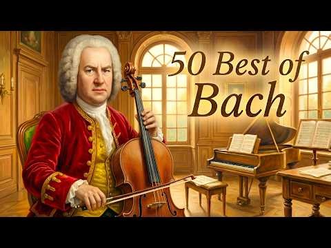 50 Best of Bach | Johann Bach Most Famous Pieces For Study and Relaxation