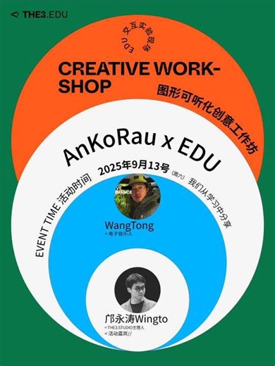 在安高若总部分享交互艺术！TD 玩家 / 电子音乐人速抢名额！