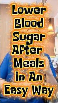 Lowering Blood Sugar After Meals The Easy Way #docgerrytan #endocrinologist #diabetes