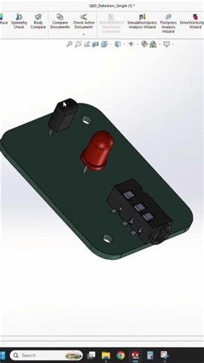 IC 3D Model Design in SolidWorks 😳🔌 | Electronics CAD Tutorial