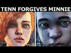 Tenn Forgives Minnie - All Dialogues - The Walking Dead Final Season 4 Episode 3: Broken Toys