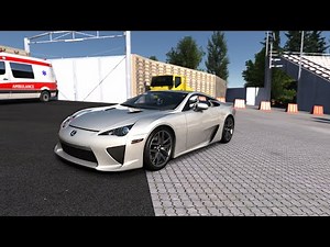 Lexus LFA V10 / Amazing sound / Flyby / Launch