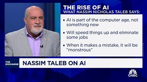 Watch CNBC's full interview with 'The Black Swan' author Nassim Nicholas Taleb
