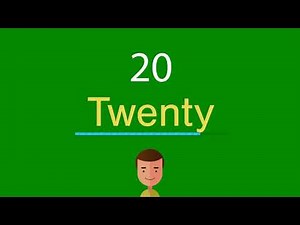Como dizer 20 em inglês