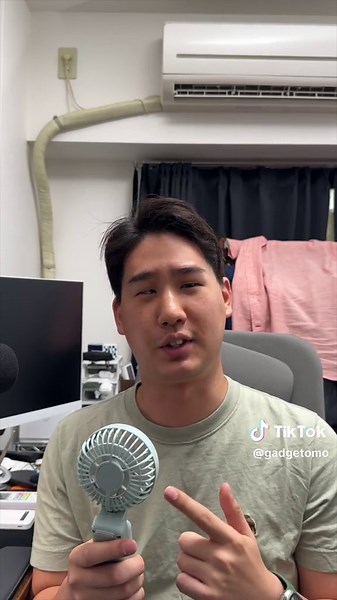 ハンディファンを使う時は、正しく使って熱中症防止！#ガジェット好き #ガジェット #ガジェットレビュー #ガジェット紹介