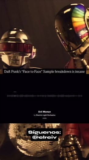 El Reiv 🇲🇽😎💊🙏 on Instagram: "La creación y técnica de “Face to Face” La canción nació de la colaboración entre Daft Punk y el productor estadounidense Todd Edwards, pionero del UK Garage conocido por su técnica de edición fragmentada. El dúo francés lo invitó a su estudio en París para co-producir y prestar su voz, marcando un hito en el álbum Discovery de 2001. El tema es célebre por ser un rompecabezas de micro-sampling. En lugar de utilizar bucles largos de otras canciones, Daft Punk y E