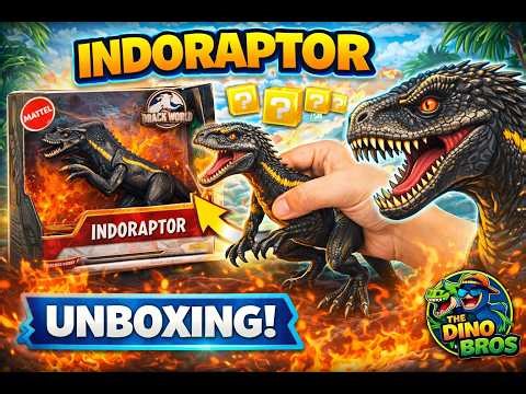 Indoraptor Dino Tracker Unboxing! Jurassic World Dino Toy 🦖