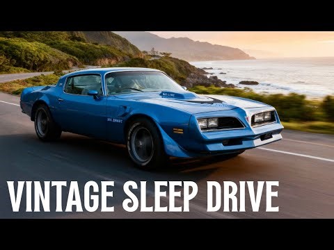 ASMR Pontiac Trans Am Relaxing POV Drive | Vintage Road Trip Ambience