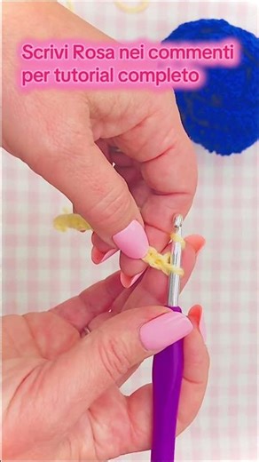 Scrivi rosa nei commenti per il tutorial completo #crochet #amigurumi #tutorialamigurumicompleto