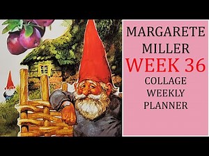 WEEK 36 / Margarete Miller Collage Challenge 2023 / Collage With Me / Collage Art / Collaging