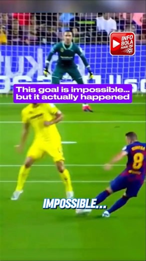 This goal is impossible… but it actually happened