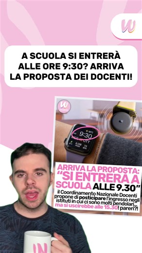 A scuola si entrerà alle ore 9:30? Proposta dei docenti spiegata