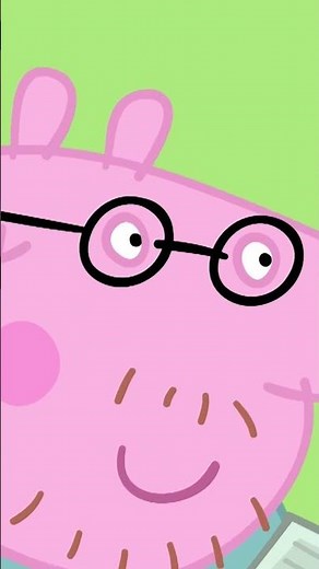 👓 Can't see well? Wear glasses! #PeppaPig